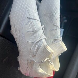 Women's White Soccer Cleats